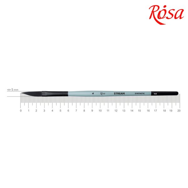 Пензлик саблевидна плоска синтетика даггер №4 STREAM 143