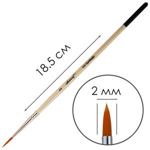 Кисть круглая синтетика Monet Uni R3 (MR3)