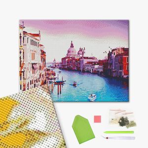Алмазная мозаика, Венеция, 40 x 50 см, БрашМи (BrushMe)