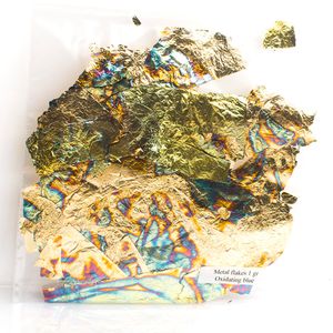 Кольорова поталь у пластівцях, блакитний оксид, 1 грамм, Норіс (Noris) Німеччина