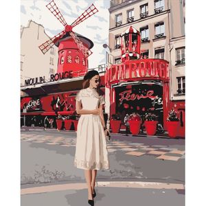 Картина по номерам, Moulin Rouge, 40 х 50 см, Идейка КНО4657
