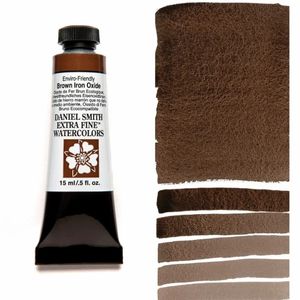 Акварельная краска, Оксид железа коричневый Enviro-friendly Brown Iron Oxide, s2, 15 мл, Дэниэль Смит (Daniel Smith)
