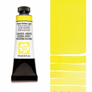 Акварельная краска, Жёлтый светлый Ганза Hansa Yellow Light, s1, 15 мл, Дэниэль Смит (Daniel Smith)