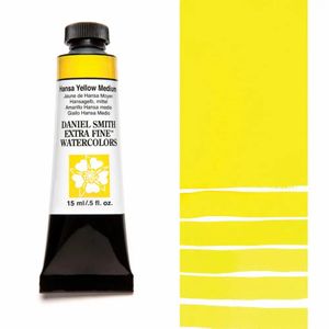 Фарба акварельна, Жовтий середній Ганза Hansa Yellow Medium, s2, 15 мл, Деніель Сміт (Daniel Smith)