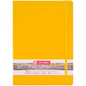 Блокнот для графики, А4 (21*29,7 см), 80 листов, 140 г/м2, золотисто-желтый, Talens Art Creation, Royal Talens