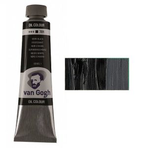 Фарба олійна, Чорна слонова кістка 701, 40 мл,  Ван Гог (Van Gogh)