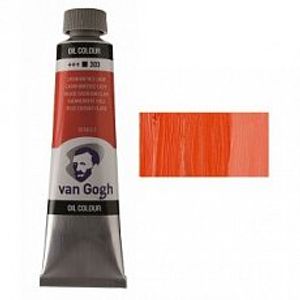 Фарба олійна, Кадмій червоний світлий 303, 40 мл, Ван Гог (Van Gogh)