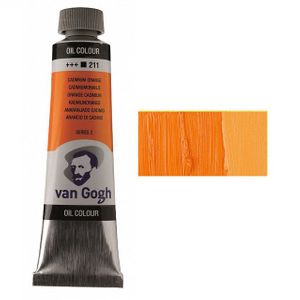 Фарба олійна,Кадмій жовтий темний 210, 40 мл, Ван Гог (Van Gogh)