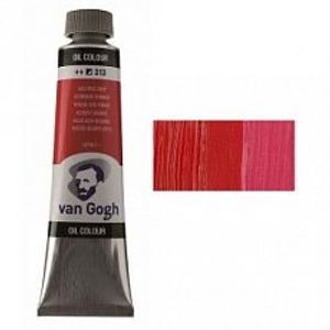 Краска масляная, AZO Красный темный 313, 40 мл, Ван Гог (Van Gogh)