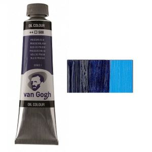 Краска масляная, Прусская лазурь 508, 40 мл, Ван Гог (Van Gogh)