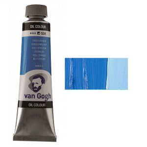 Краска масляная, Церулеум голубой 534, 40 мл, Ван Гог (Van Gogh)