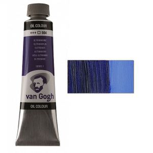 Краска масляная, Ультрамарин 504, 40 мл, Ван Гог (Van Gogh)