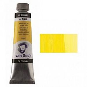 Фарба олійна, AZO Жовтий світлий 268, 40 мл, Ван Гог (Van Gogh)