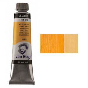 Фарба олійна, AZO Жовтий темний 270, 40 мл, Ван Гог (Van Gogh)