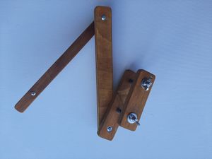 Муштабель для живописи, 46 см, бук