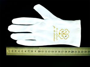 Перчатки позолотчика с золотым логотипом, размер M, PG