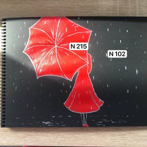 Акрилова фарба металік, №215 Червоний, 70 мл, Metallic Paint, Cadence