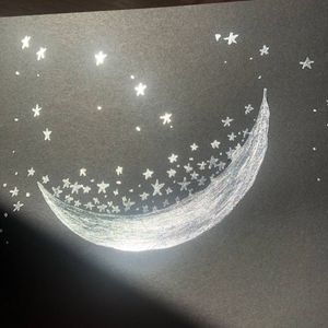 Зеркальная поталь, №3 Серебряный, 80х85 мм, 25 шт