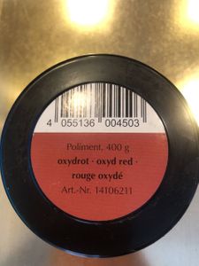 Полимент болюс, без клея, оксид красный, 400 гр, Kölner