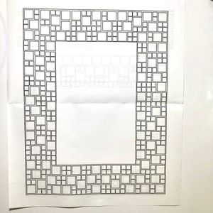набір мозаїки Folia Mosaic-Kit 800 шт, 2 рамки, скотч, схема