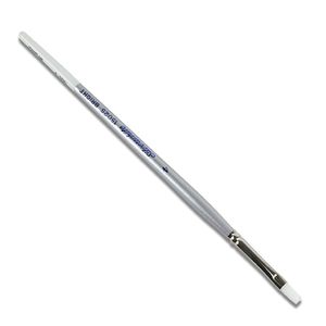 Кисть плоская синт. мягкая, №4, Silverwhite 1502S, Сильвер Браш (Silver Brush)