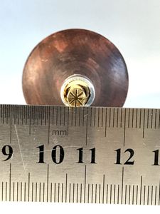 Пуансон №18, 4.8 мм, Ромашка большая, Agat-Zub