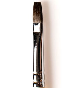Кисть плоская, белка, №8,  длинная ручка 1422, Рублёв (Roubloff)