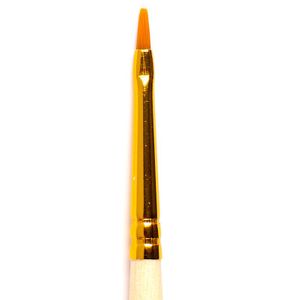 Кисть плоская синт, №2 длинная ручка 1322, Рублёв (Roubloff)